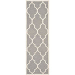 Safavieh Dhurries 632 Rug, DHU632 - Grey / Ivory