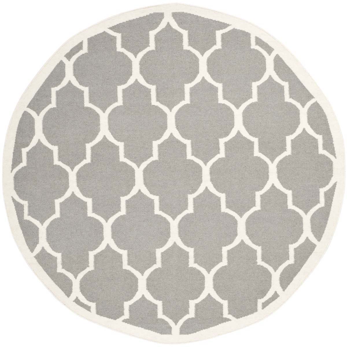 Safavieh Dhurries 632 Rug, DHU632 - Grey / Ivory