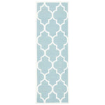 Safavieh Dhurries 632 Rug, DHU632 - Light Blue / Ivory