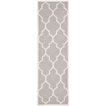 Safavieh Dhurries 632 Rug, DHU632 - Dark Grey / Ivory