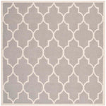 Safavieh Dhurries 632 Rug, DHU632 - Dark Grey / Ivory