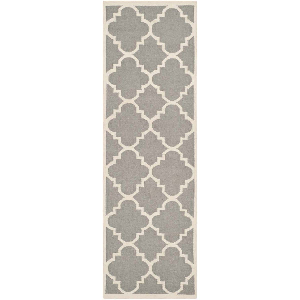 Safavieh Dhurries 633 Rug, DHU633 - Grey / Ivory