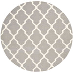 Safavieh Dhurries 634 Rug, DHU634 - Grey / Ivory