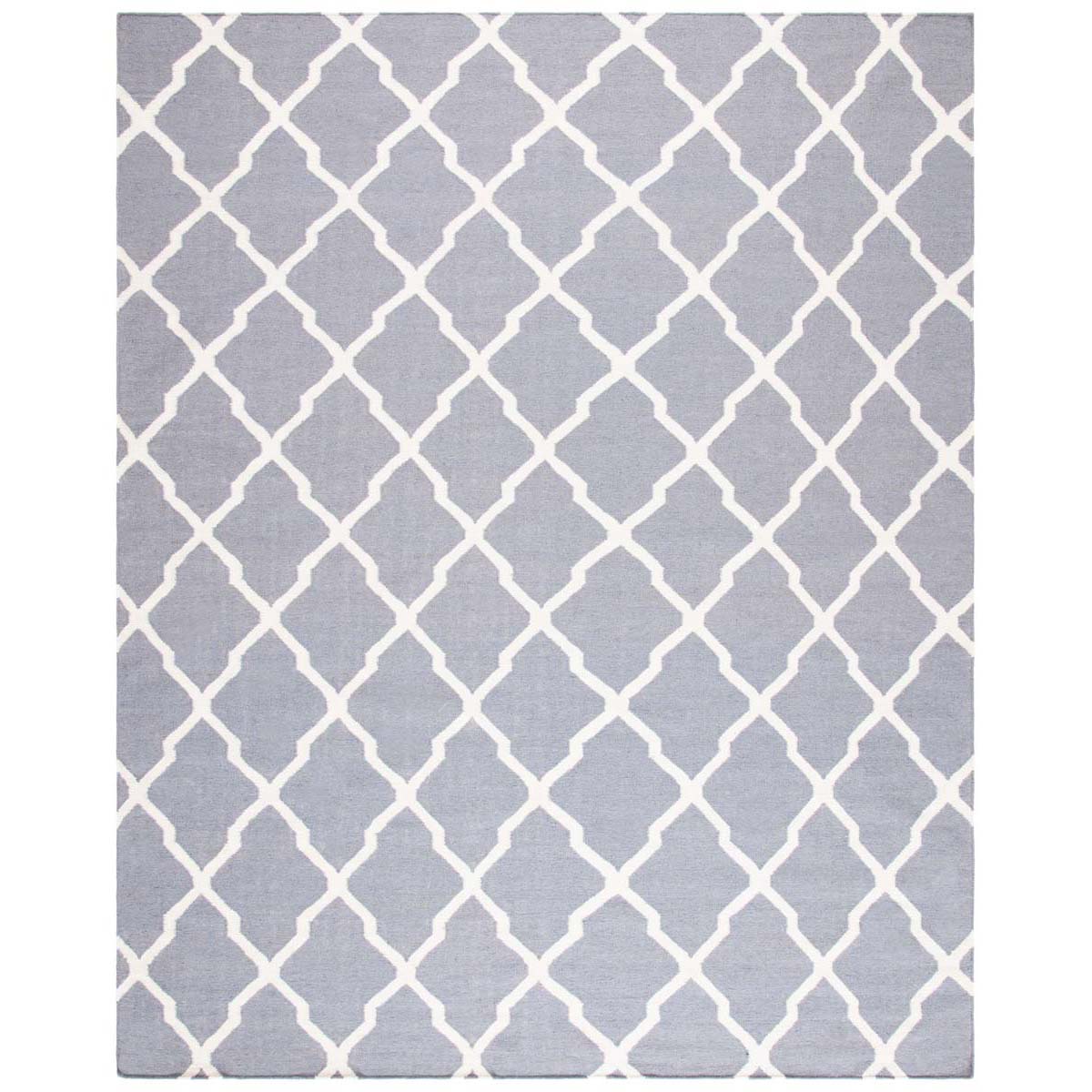 Safavieh Dhurries 634 Rug, DHU634 - Grey / Ivory