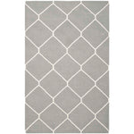 Safavieh Dhurries 635 Rug, DHU635 - Grey / Ivory