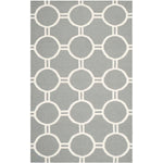 Safavieh Dhurries 636 Rug, DHU636 - Grey / Ivory