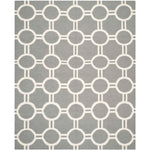 Safavieh Dhurries 636 Rug, DHU636 - Grey / Ivory