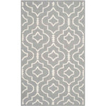 Safavieh Dhurries 637 Rug, DHU637 - Grey / Ivory