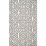 Safavieh Dhurries 637 Rug, DHU637 - Grey / Ivory