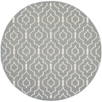 Safavieh Dhurries 637 Rug, DHU637 - Grey / Ivory