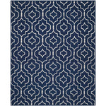 Safavieh Dhurries 637 Rug, DHU637 - Navy / Ivory