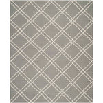 Safavieh Dhurries 638 Rug, DHU638 - Grey / Ivory