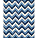 Safavieh Dhurries 640 Rug, DHU640 - Navy / Light Blue