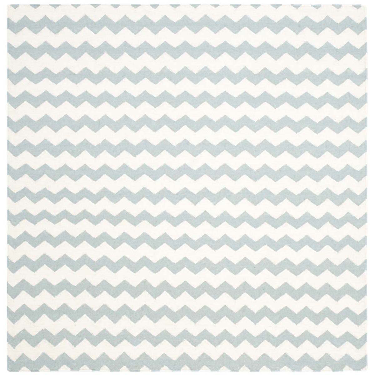 Safavieh Dhurries 644 Rug, DHU644 - Ivory / Blue