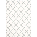 Safavieh Dhurries 645 Rug, DHU645 - Ivory / Grey