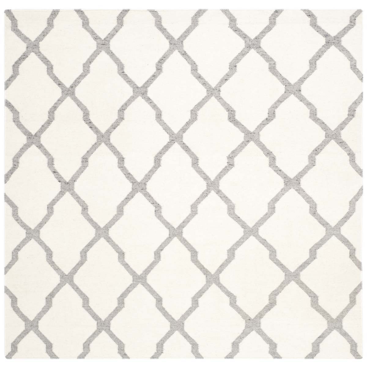 Safavieh Dhurries 645 Rug, DHU645 - Ivory / Grey