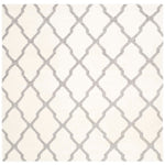 Safavieh Dhurries 645 Rug, DHU645 - Ivory / Grey