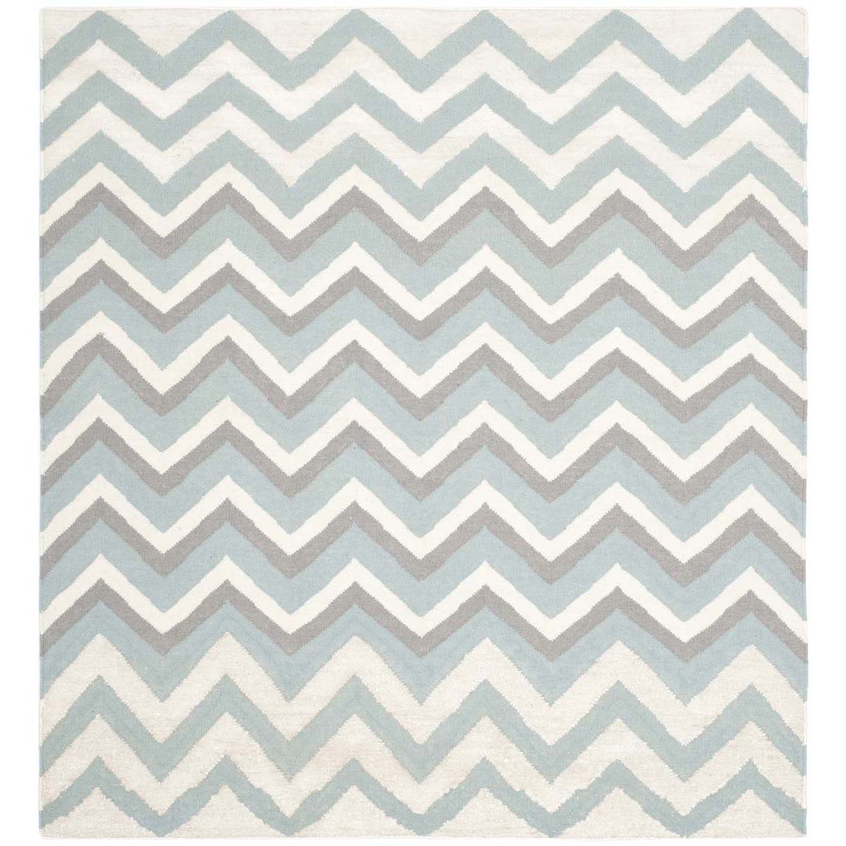 Safavieh Dhurries 646 Rug, DHU646 - Blue / White