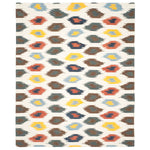 Safavieh Dhurries 648 Rug, DHU648 - Ivory / Multi