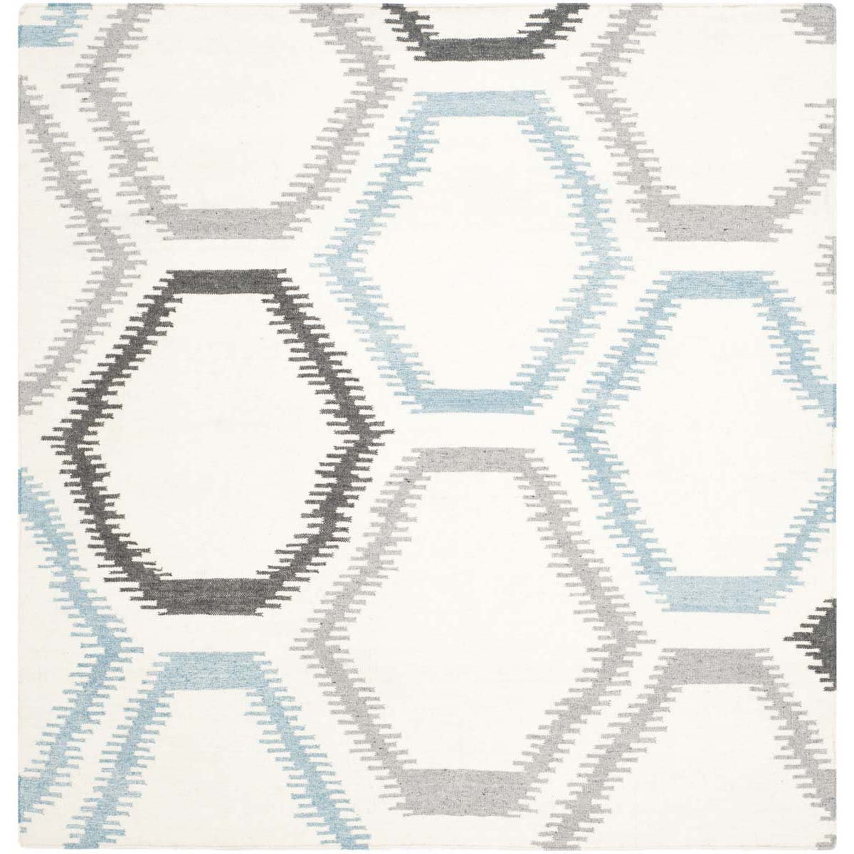 Safavieh Dhurries 655 Rug, DHU655 - Ivory / Multi