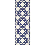 Safavieh Dhurries 751 Rug, DHU751 - Ivory / Purple