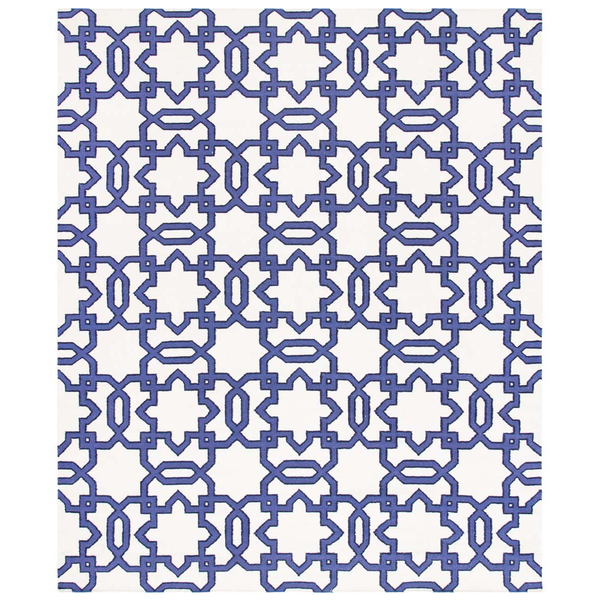 Safavieh Dhurries 751 Rug, DHU751 - Ivory / Purple