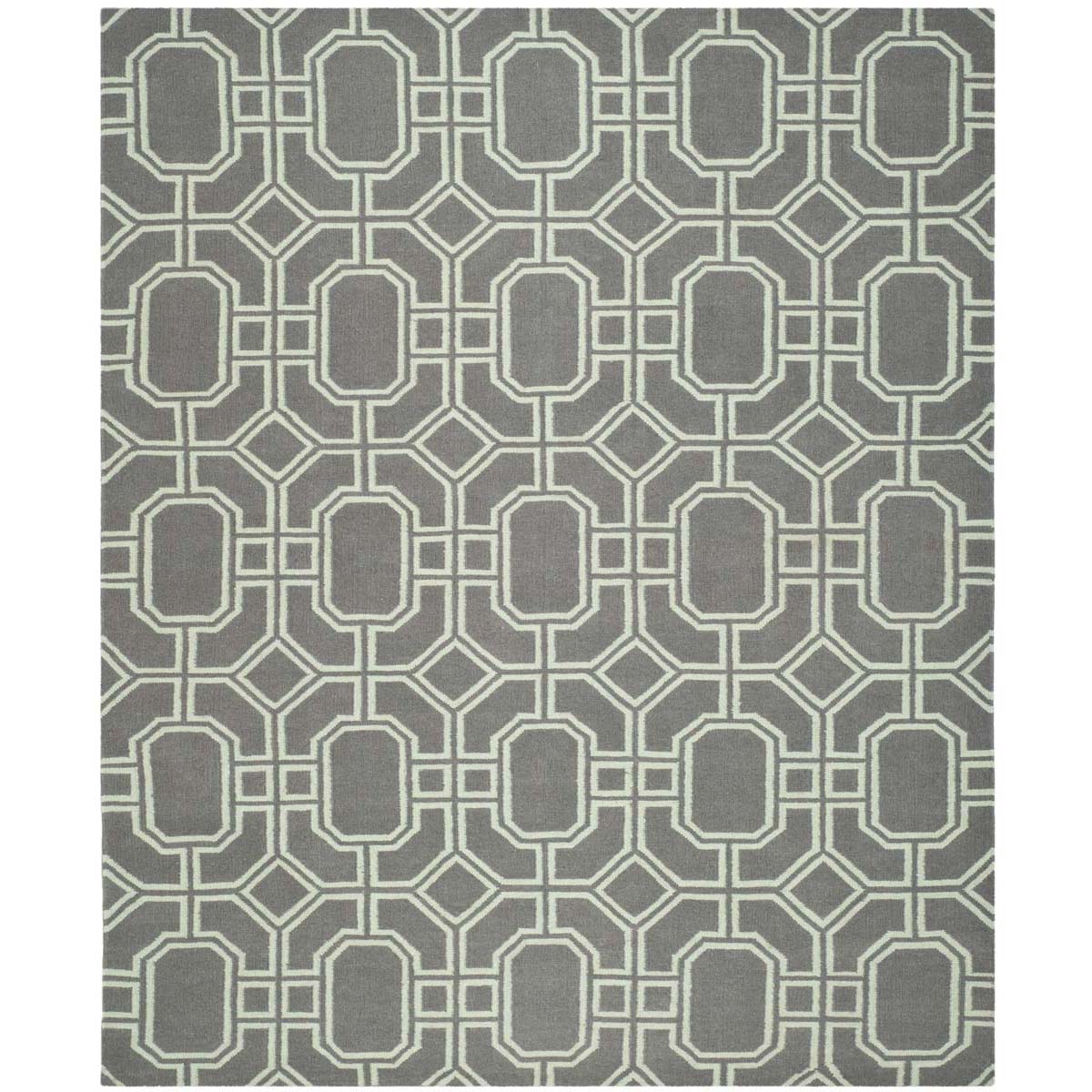 Safavieh Dhurries 860 Rug, DHU860 - Grey / Light Blue