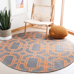 Safavieh Dhurries 860 Rug, DHU860 - Blue / Orange