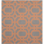 Safavieh Dhurries 860 Rug, DHU860 - Blue / Orange