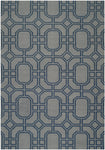 Safavieh Dhurries 860 Rug, DHU860 - Grey / Dark Blue