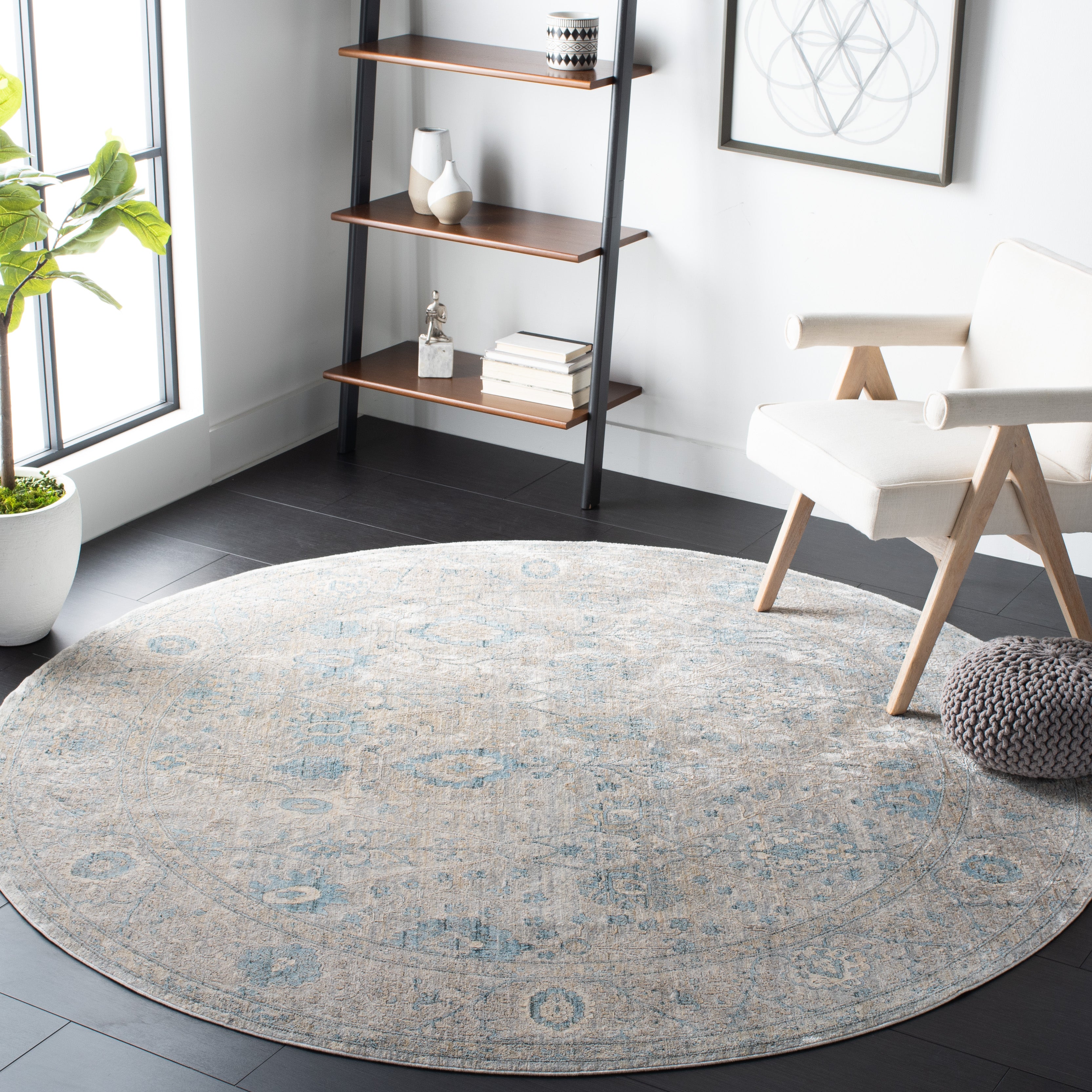 Safavieh Dream 408 Rug, DRM408 - Grey / Blue