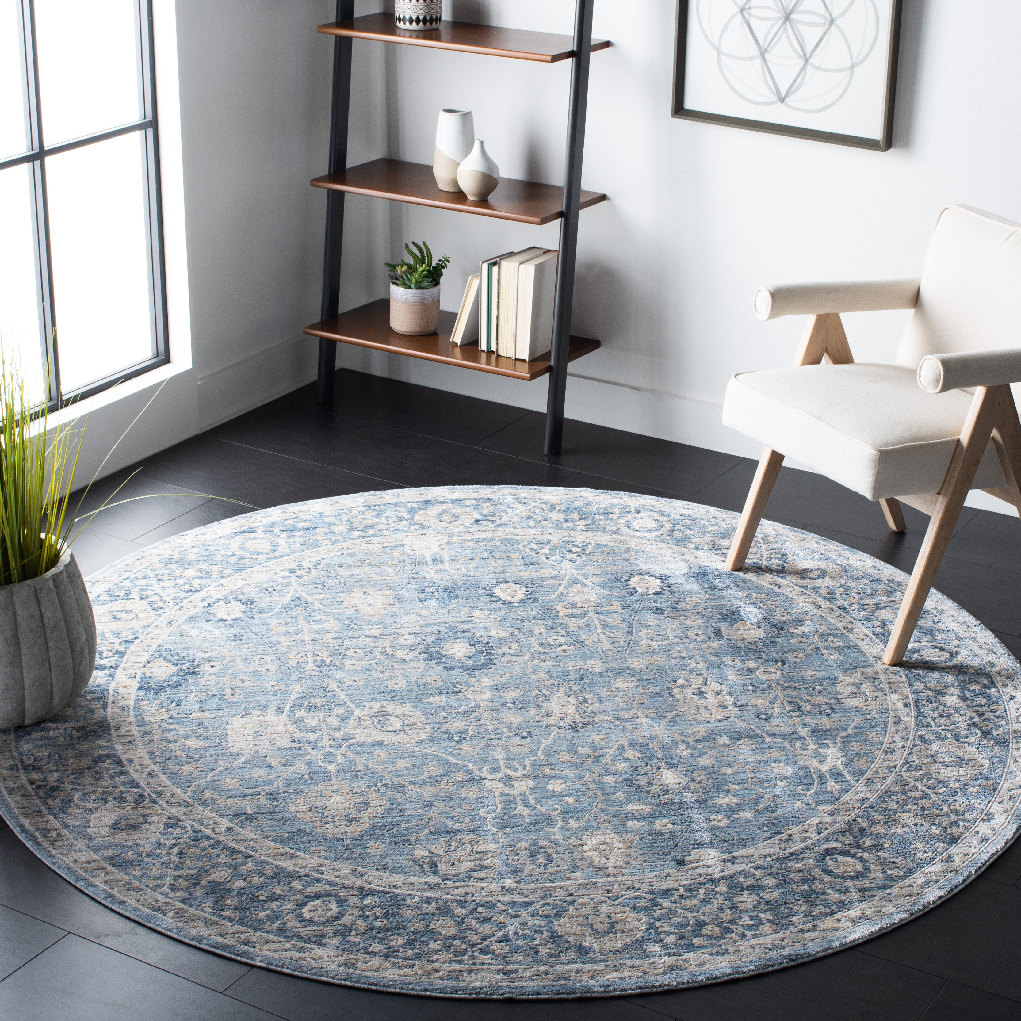 Safavieh Dream 408 Rug, DRM408 - Grey / Turquoise