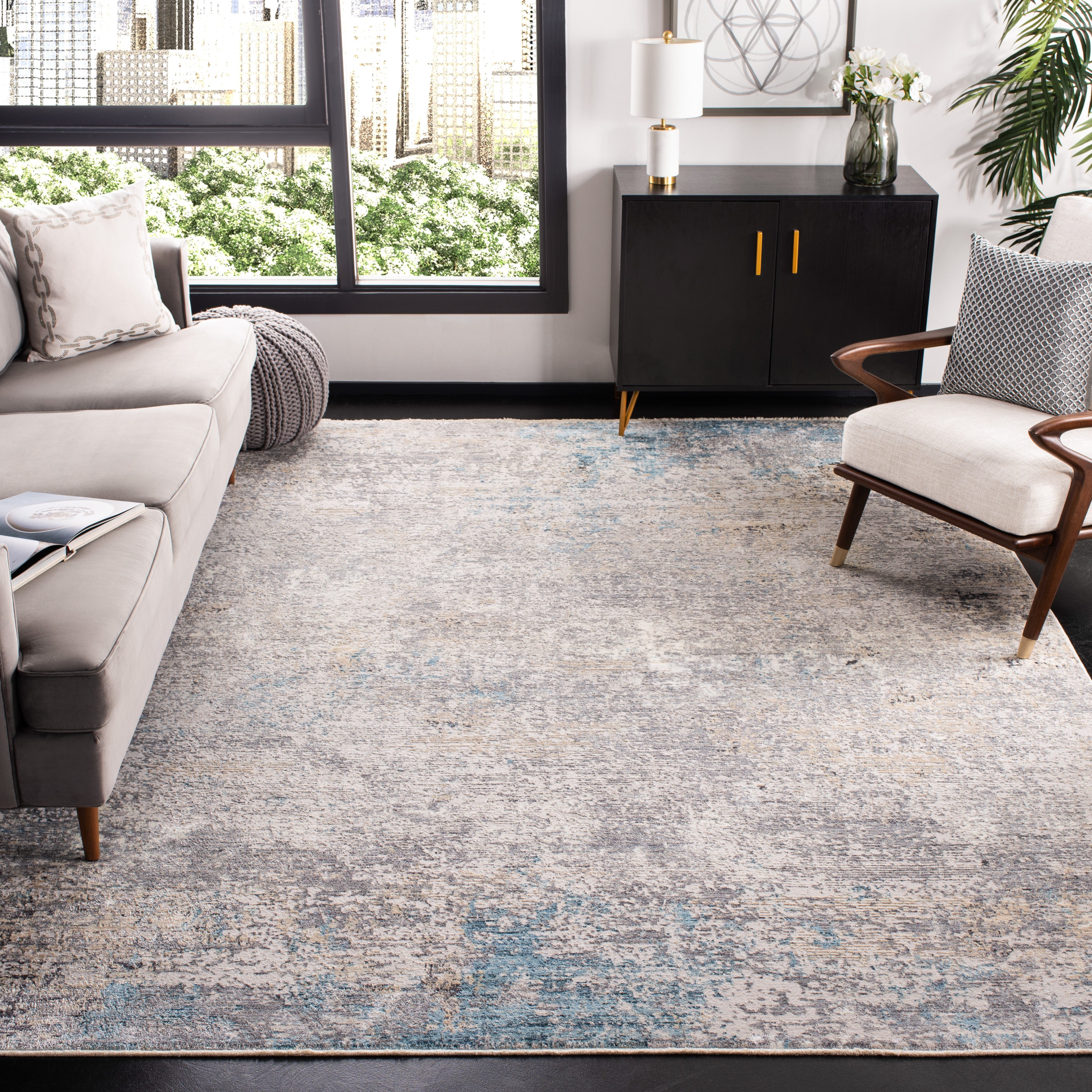 Safavieh Dream 415 Rug, DRM415 - Grey / Multi