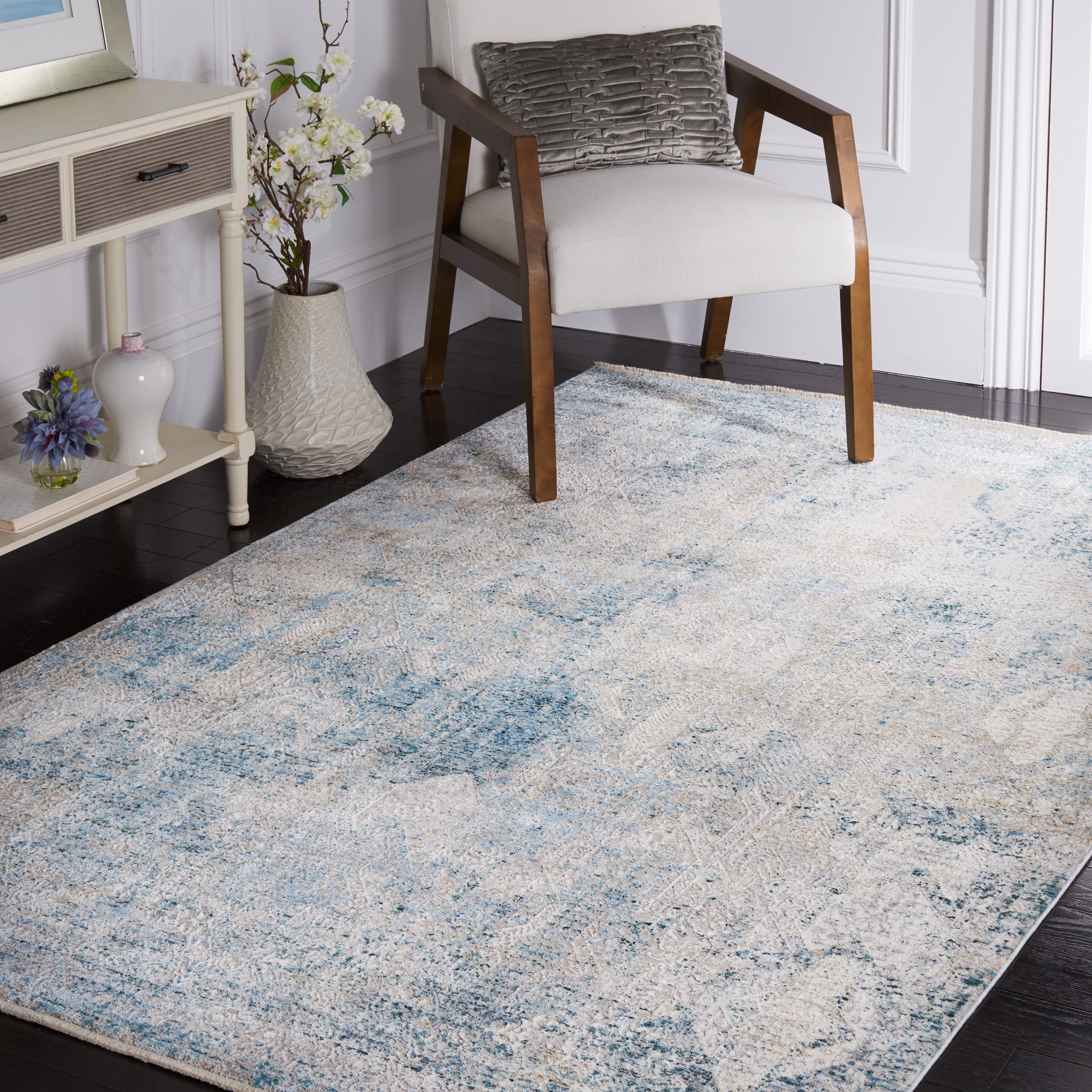 Safavieh Dream 418 Rug, DRM418 - Grey / Blue