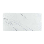 Safavieh Xyla 3 Shelf Glass Top Desk , DSK2208 - White Marble Glass/Black