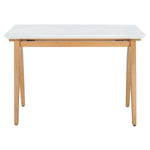 Safavieh Reid Desk , DSK5002 - Oak / White