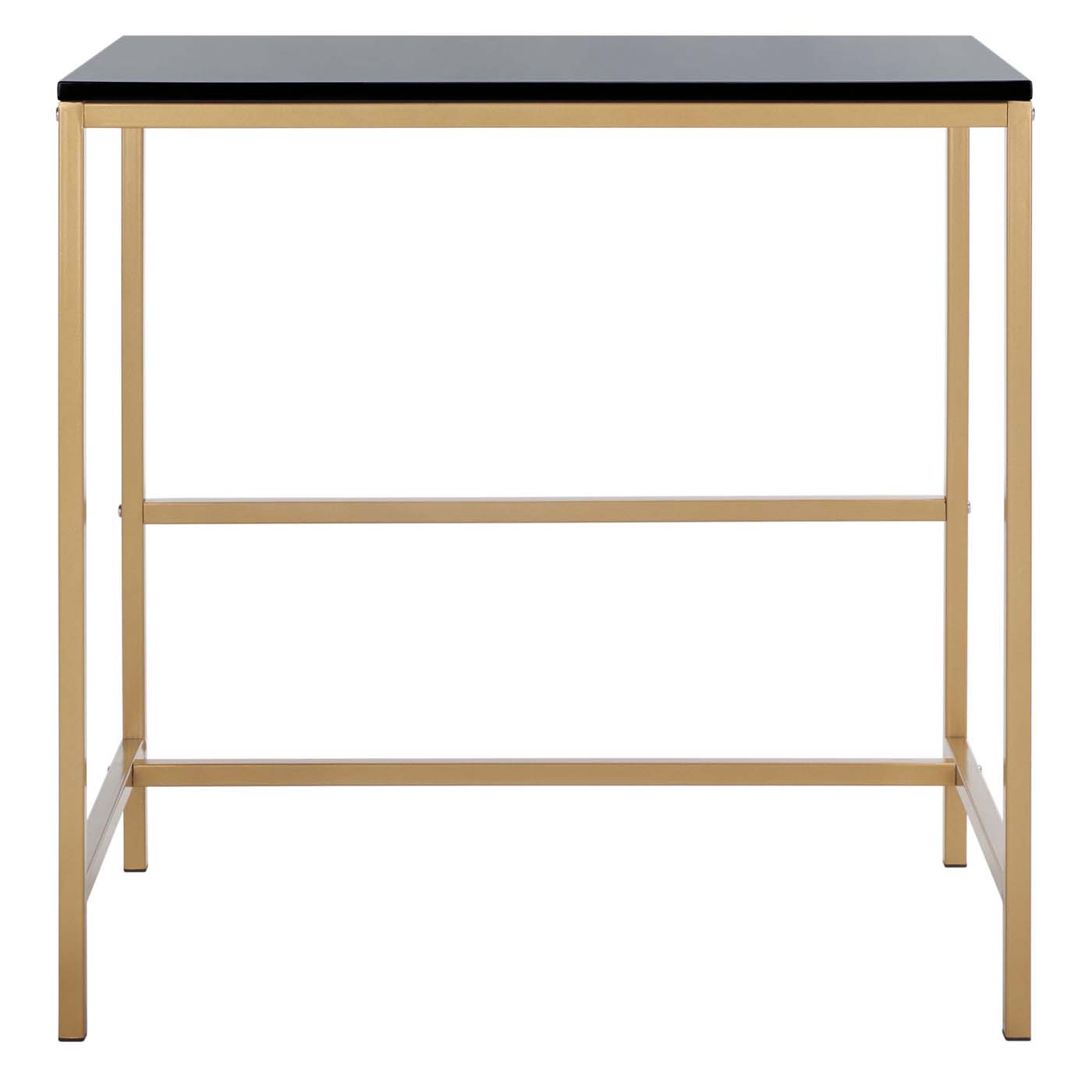 Safavieh Viv Glossy Wooden Desk , DSK5801 - Black / Gold