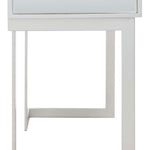 Safavieh Enzo 2 Drawer Mirrored Desk , DSK9700 - Silver / Mirror