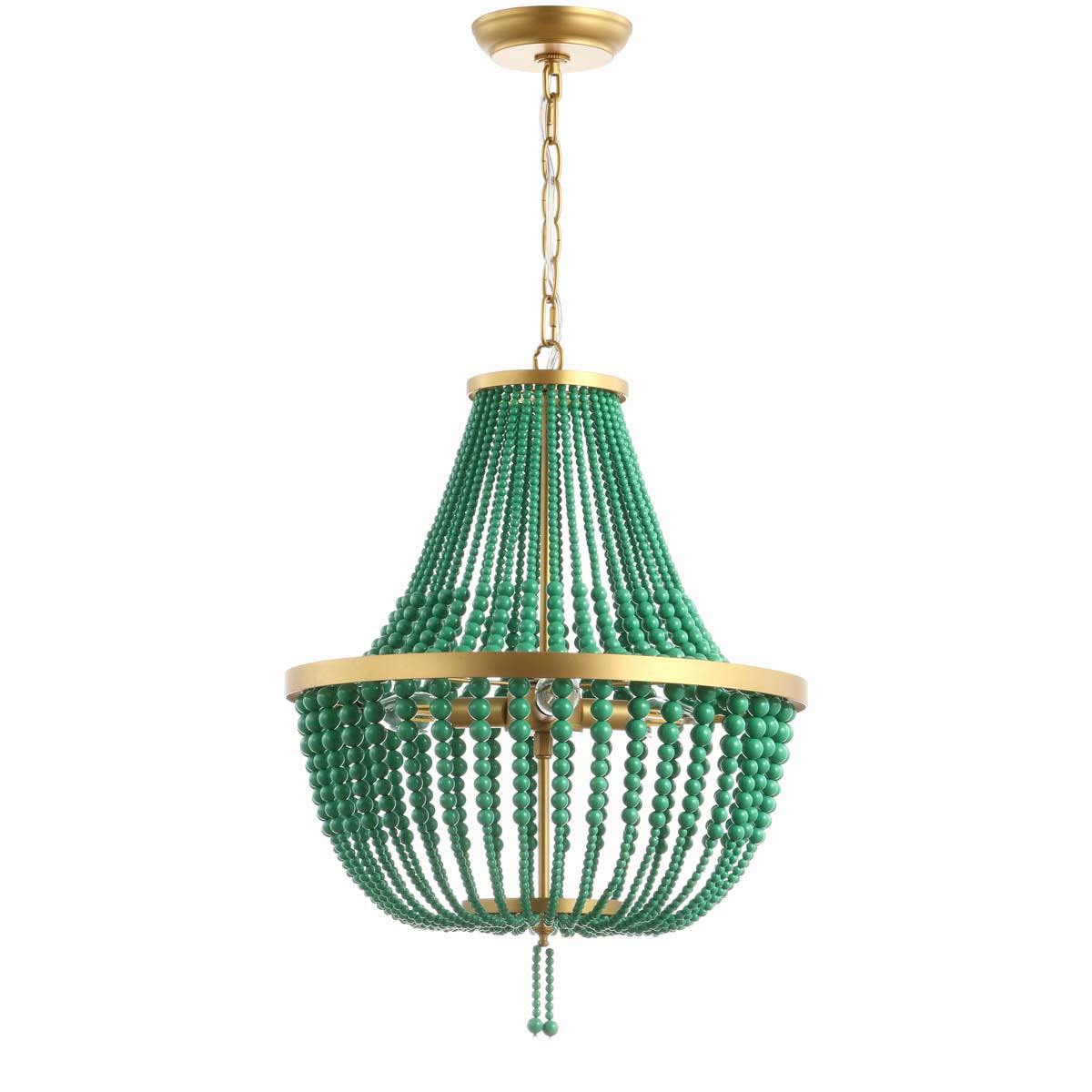 Safavieh Prince Chandelier, DSN1300 - Gold/Green