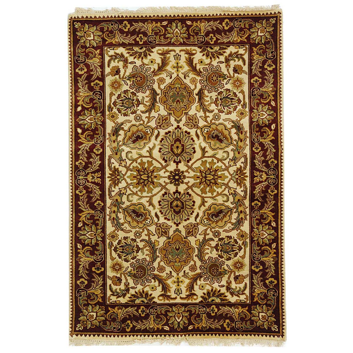 Safavieh Dynasty 54A Rug, DY254A - Ivory / Red