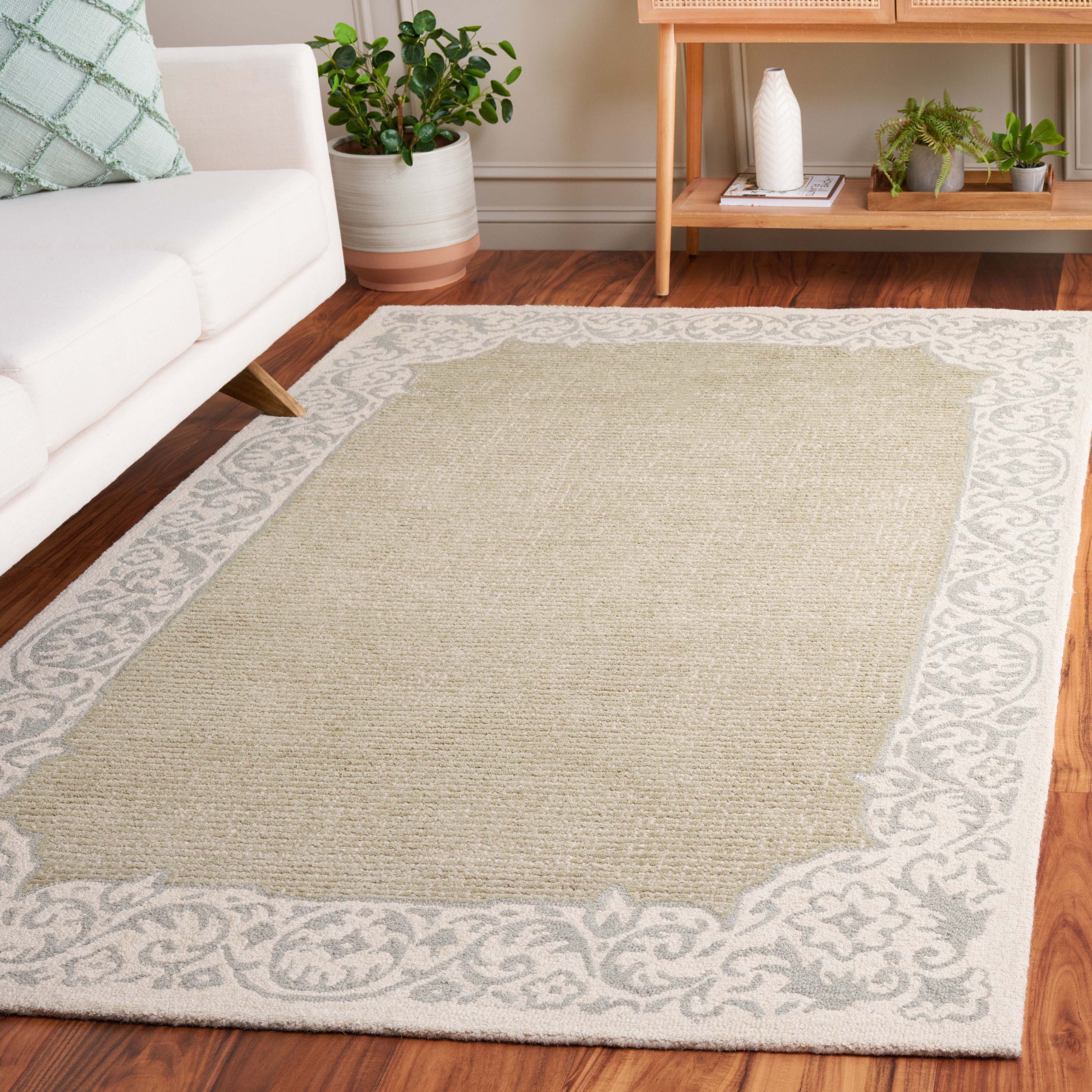 Safavieh Ebony 654 Rug, EBN654 - Beige / Green