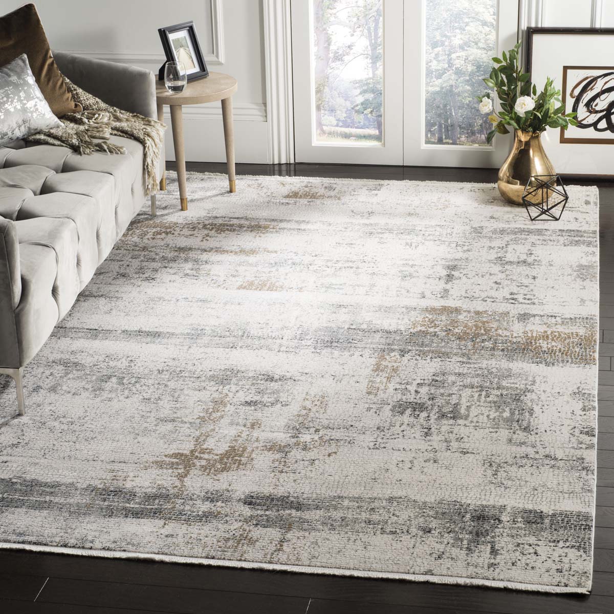 Safavieh Eclipse 200 230 Rug, ECL230 - Beige / Grey