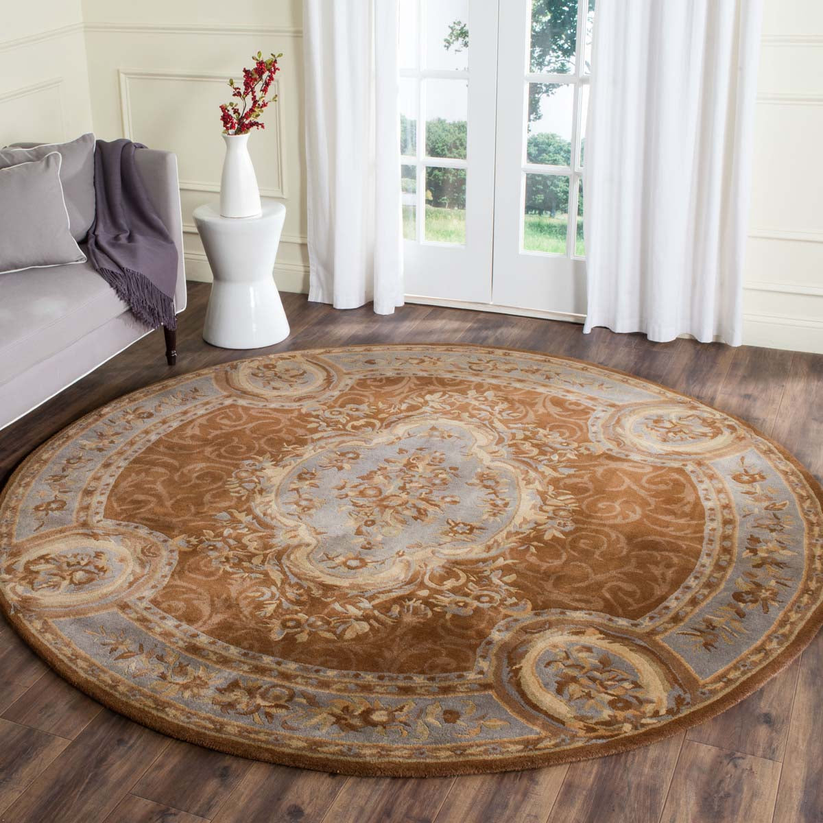 Safavieh Empire 09A Rug, EM409A - Blue / Brown