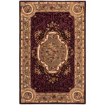 Safavieh Empire 414 Rug, EM414 - Dark Red / Dark Beige