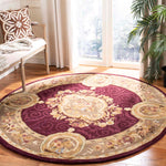 Safavieh Empire 414 Rug, EM414 - Dark Red / Dark Beige