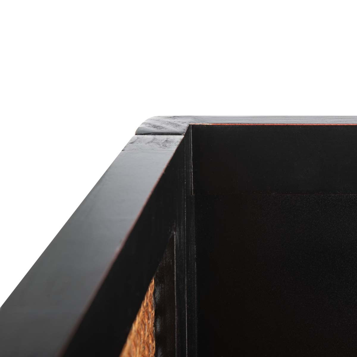 Safavieh Franz 3 Shelf Open Top Etagere , ETG2105 - Black / Natural