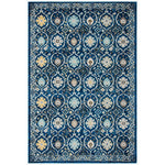 Safavieh Evoke 210 Rug, EVK210 - ROYAL / IVORY