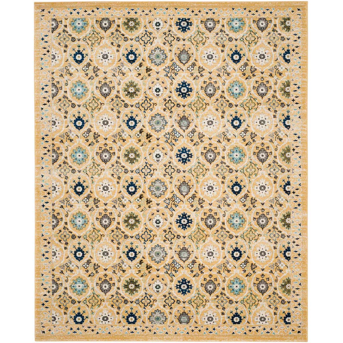 Safavieh Evoke 210 Rug, EVK210 - GOLD / IVORY