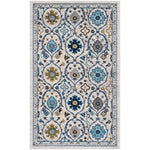 Safavieh Evoke 210 Rug, EVK210 - IVORY / BLUE