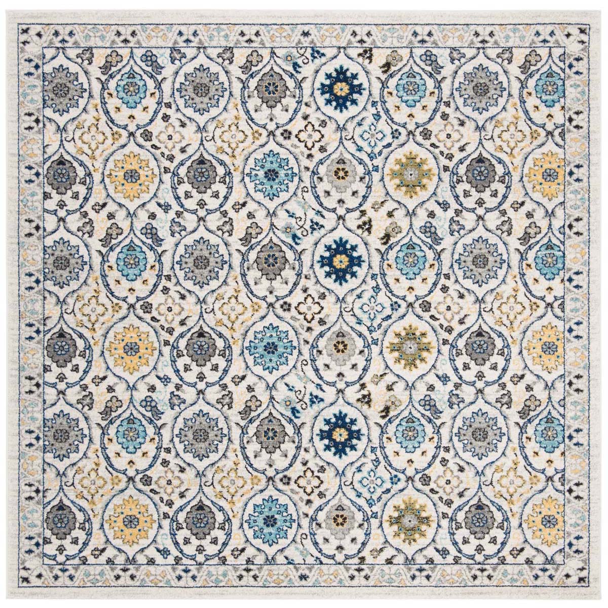 Safavieh Evoke 210 Rug, EVK210 - IVORY / BLUE